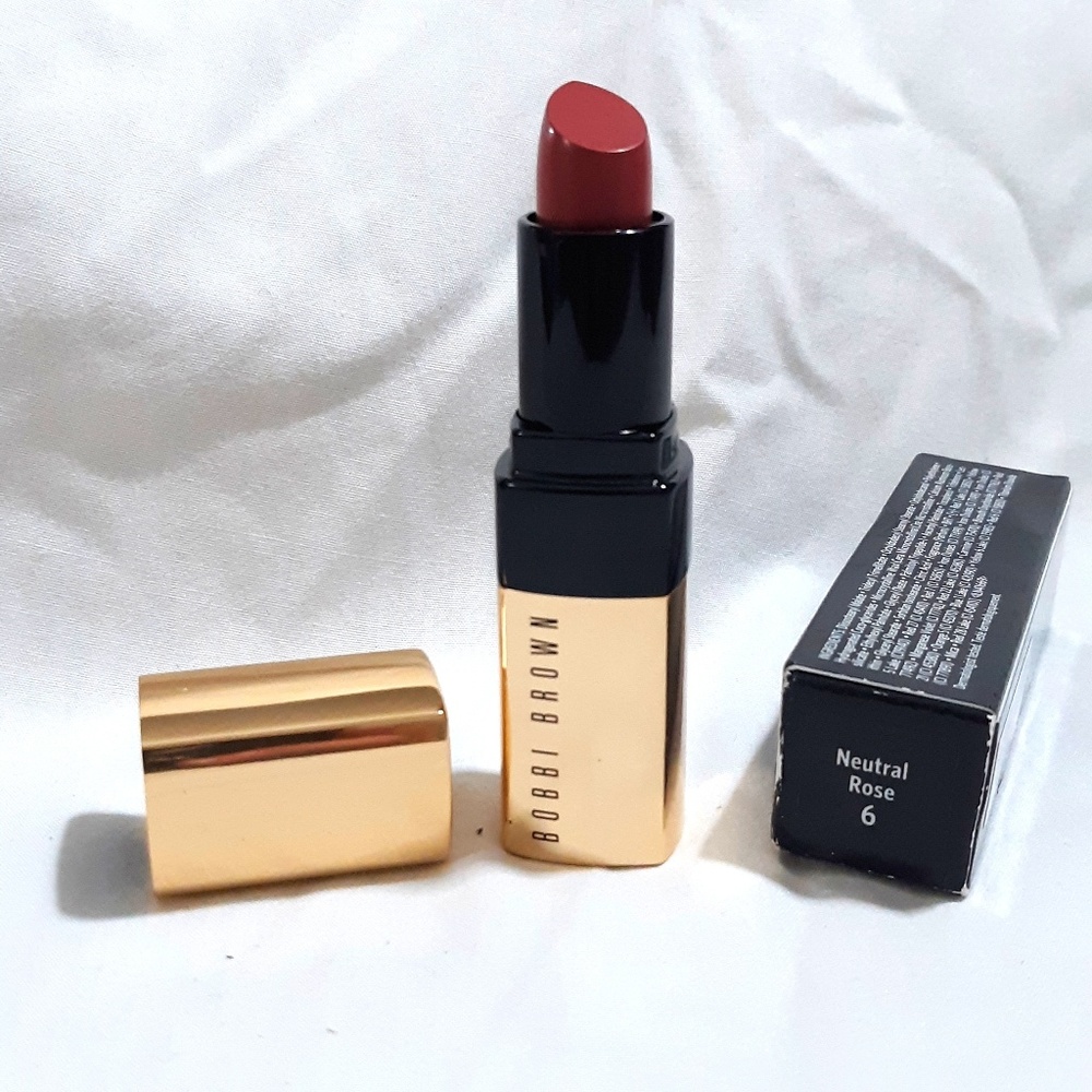 *NIB* Bobbi Brown	Luxe Lip Color	Neutral Rose 6
